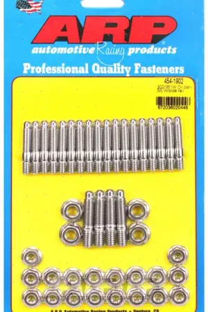 ARP Ford 302/351W Oil Pan Stud Kit with Side Rail - 454-1902 Factory Price