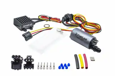 Next Day Delivery Fuelab 253 In-Tank Brushless Fuel Pump Kit w/-6AN Outlet/72002/74101/Pre-Filter - 500 LPH
