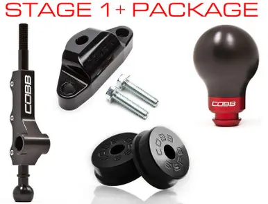 Premium Cobb Subaru 02-07 WRX 5MT Stage 1+ Drivetrain Package w/Wide Barrel Shifter