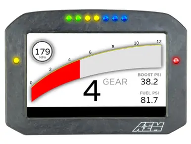 Next Day Delivery AEM CD-7 Carbon Flush Digital Dash Display