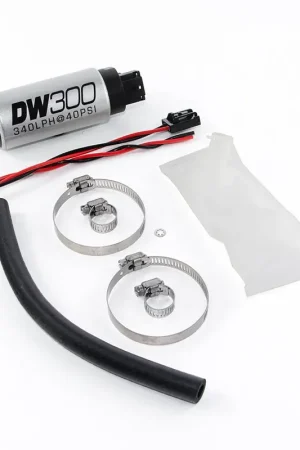 Deatschwerks DW300 340lph In-Tank Fuel Pump w/Install Kit (300ZX 90-96/Skyline 93-98) Original