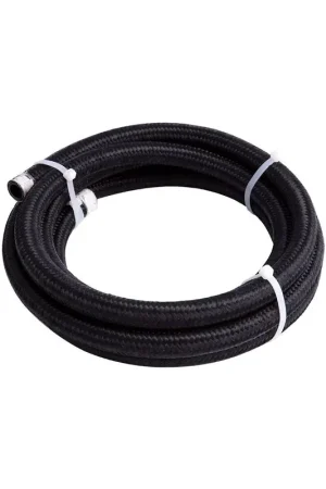 Exclusive Offer Aeroflow 450 Series Black Braided Lightweight Hose -10AN - 1m