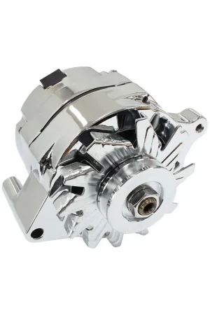 Deal Aeroflow 140 Amp 1-Wire Alternator - Chrome (Ford)