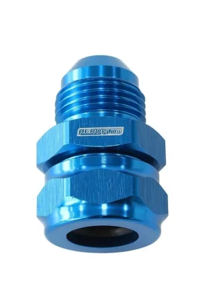 Aeroflow 1/2" Barb To -8AN Adapter - Black Certified