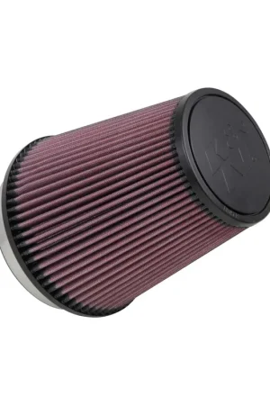 K&N Filters Universal Clamp-On Air Filter - 5" ID x 6.5" Base OD x 4.375" Top OD x 7" H Final Sale