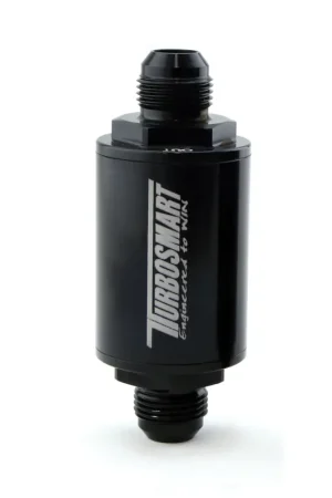 Turbosmart Billet Fuel Filter 10um AN-10 - Black Top Pick