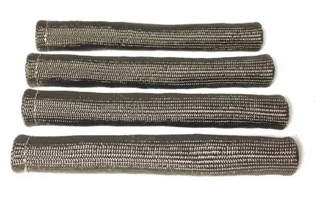 ProSport 8in Spark Plug Wire Boots - Titanium - 4 pcs Buy Direct