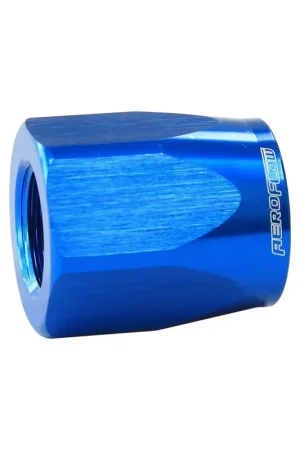 Top Rated Aeroflow Alloy Taper style Hose End Socket -6AN to Suit Braided Hose - Black