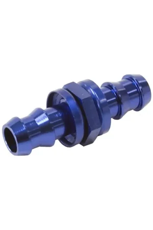 Aeroflow -8AN Male to Male Barb Push Lok Adapter - Black Shop Now