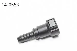 Professional Grade Radium Engineering 10mm SAE Female EFI Quick Connect to 3/8" Barb Straight Fitting 9.5mm