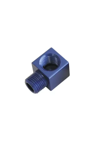 Direct From Manufacturer Aeroflow 90 Deg Female to Male 1/8" Adapter - Black