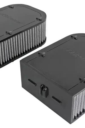 Latest aFe Magnum FLOW Pro DRY S Air Filters - Pair (Macan 15-20)