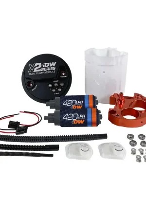 Deatschwerks X2 Series Fuel Pump Module with Dual DW420 Pumps (WRX/STI 08-21) Low Price