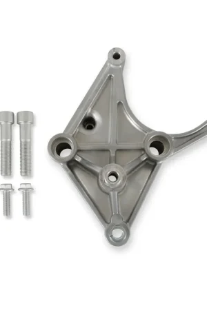 Trusted Brand Holley A/C Bracket with Hardware Optional Accessory for 7.3L Godzilla Engine with High-Mount Accessory Drive System
