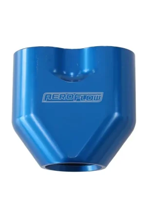 In Demand Aeroflow Billet 3 Port y-Block with 2 x-8AN Female / 1 x -10AN - Black