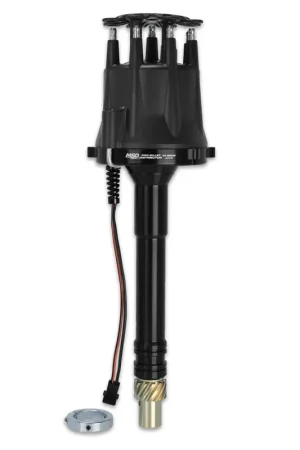 MSD Black Chevy V8 Pro-Billet Distributor w/ locked-out timing & bronze gear Best Choice