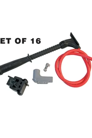 MSD Dual Plug Hemi Wire Set, Red and Black Super Conductor 8.5mm For use on Dual Plug Hemi Engines, Red and Black Wire Set and Tubes. Hot Picks