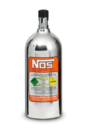 NOS Nitrous Bottle 2.5 lb Nitrous Bottle w/ Polished Finish & Mini Hi-Flo Valve Bulk Order
