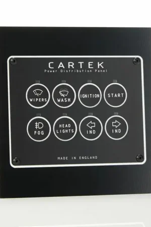 Cartek Motorsport Power Distribution Panel 8 Channel - Retro Edition Seasonal Sale
