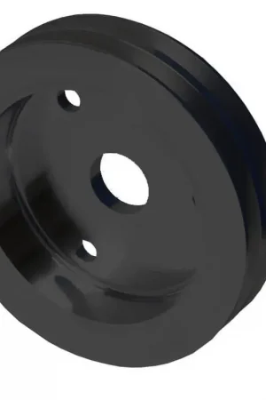 Deal Proflow Pulley V-Belt Crankshaft SB Chev Short Water Pump 2-Groove Black Aluminium