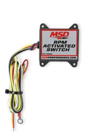 Next Day Delivery MSD RPM Activated Switch This Switch will supply then remove ground to a circuit.