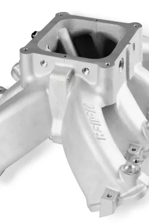Authentic Holley Single Plane EFI 4500 Split-Design Race Intake Manifold- GM LS1/LS2/LS6 Split-Design Race Intake Manifold- GM LS1/LS2/LS6 Cast Finish with Fuel Rails