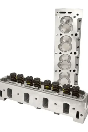 Proflow SuperMax Cylinder Heads Aluminium Holden Commodore VN Carb Bare 590 HP Out of Box 63cc Chamber 200cc Intake Runner Pair Price Cut