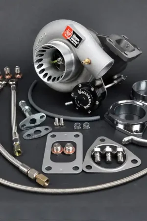 Kinugawa TD006SL2-20G-8cm Billet Turbo w/3in Anti Surge Cover/V-Band Turbine Housing (Patrol Y60, Y61 4.2L TD42) Limited Time