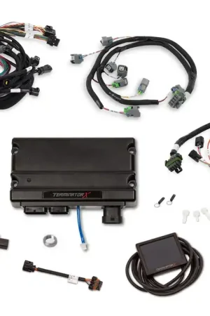 One Day Deal Holley EFI Terminator X - Ford Mod Motor 4V Kit Compatible w/ Stock Coils and EV6 injectors