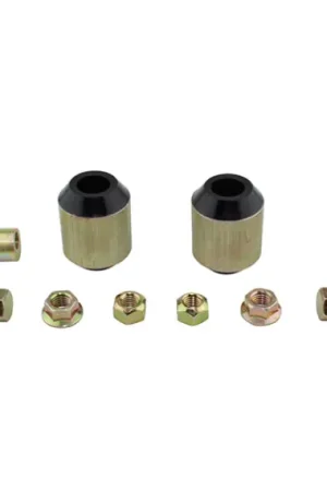 Whiteline Plus 04/91-05/01 BMW 3 Series Rear Lower/Upper Outer Control Arm Bushing Kit (Camber Adj) | Graveyard Performance One Day Deal