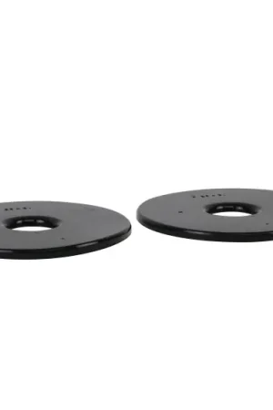 Money Back Guarantee Whiteline Plus 4/91-5/01 BMW 3 Series 6mm Rear Spring Pad Lower Bushing - 10mm Height Increase | Graveyard Performance