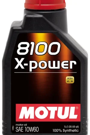 Motul 1L Synthetic Engine Oil 8100 10W60 X-Power - ACEA A3/B4 | Graveyard Performance Deal