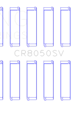 King Engine Bearings 11+ BMW S63/S63N/N63/N63N Rod Bearing Set - Size +.5mm | Graveyard Performance Best Seller