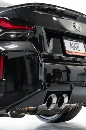 AWE Tuning 23-24 BMW G87 M2 SwitchPath Edition Exhaust - Chrome Silver Tips | Graveyard Performance One Day Deal