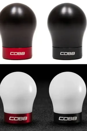 Cobb Ford 13-14 Focus ST/14-15 Fiesta ST Black Shift Knob - Race Red | Graveyard Performance Best Choice